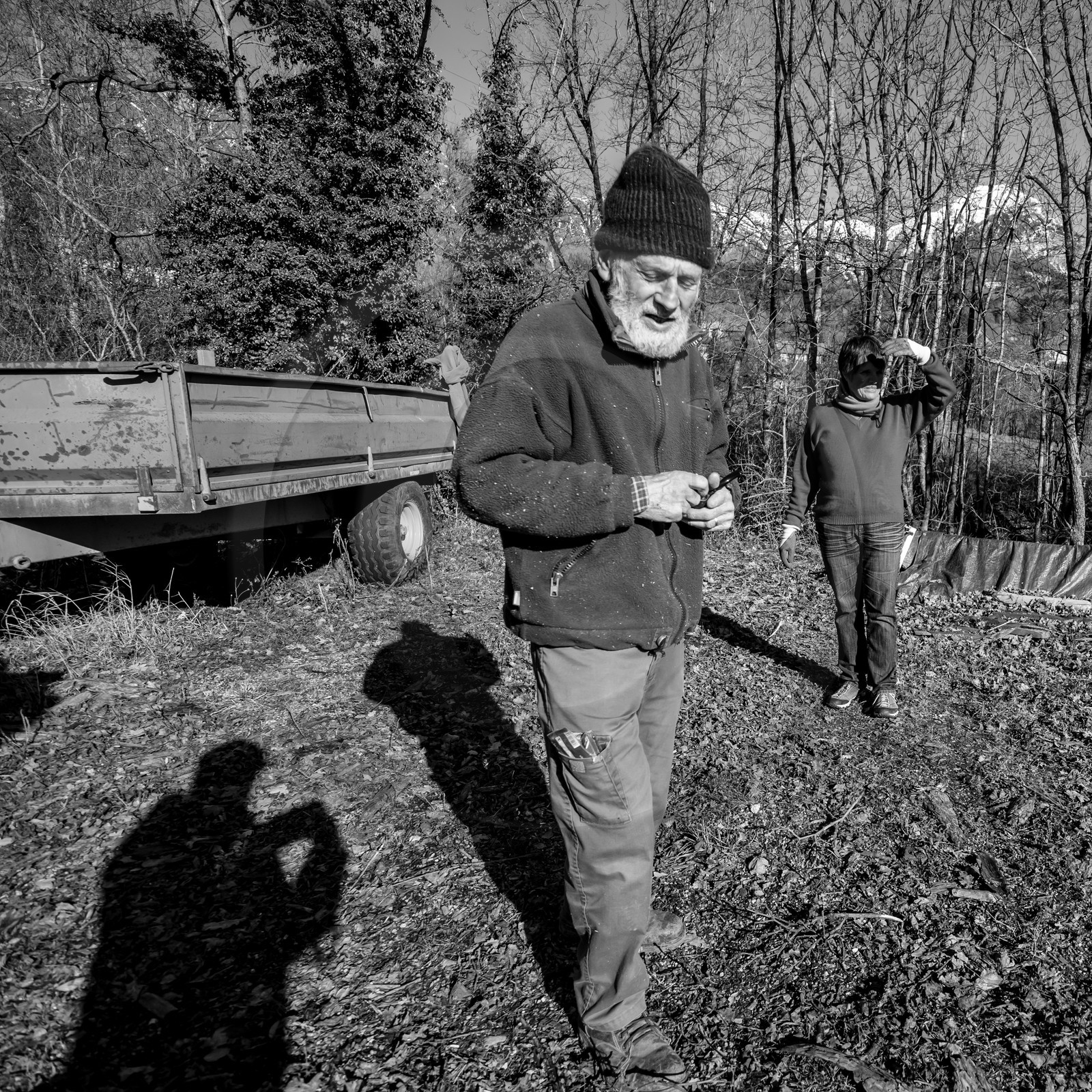 Livraison des tables réalisées par le lycée Poutrain