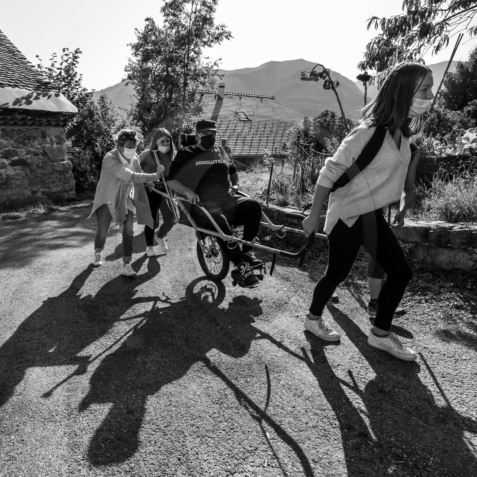 Promenade en joelette