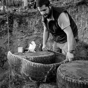 Permaculture - Construction d'une serre bioclimatique semi-enterrée