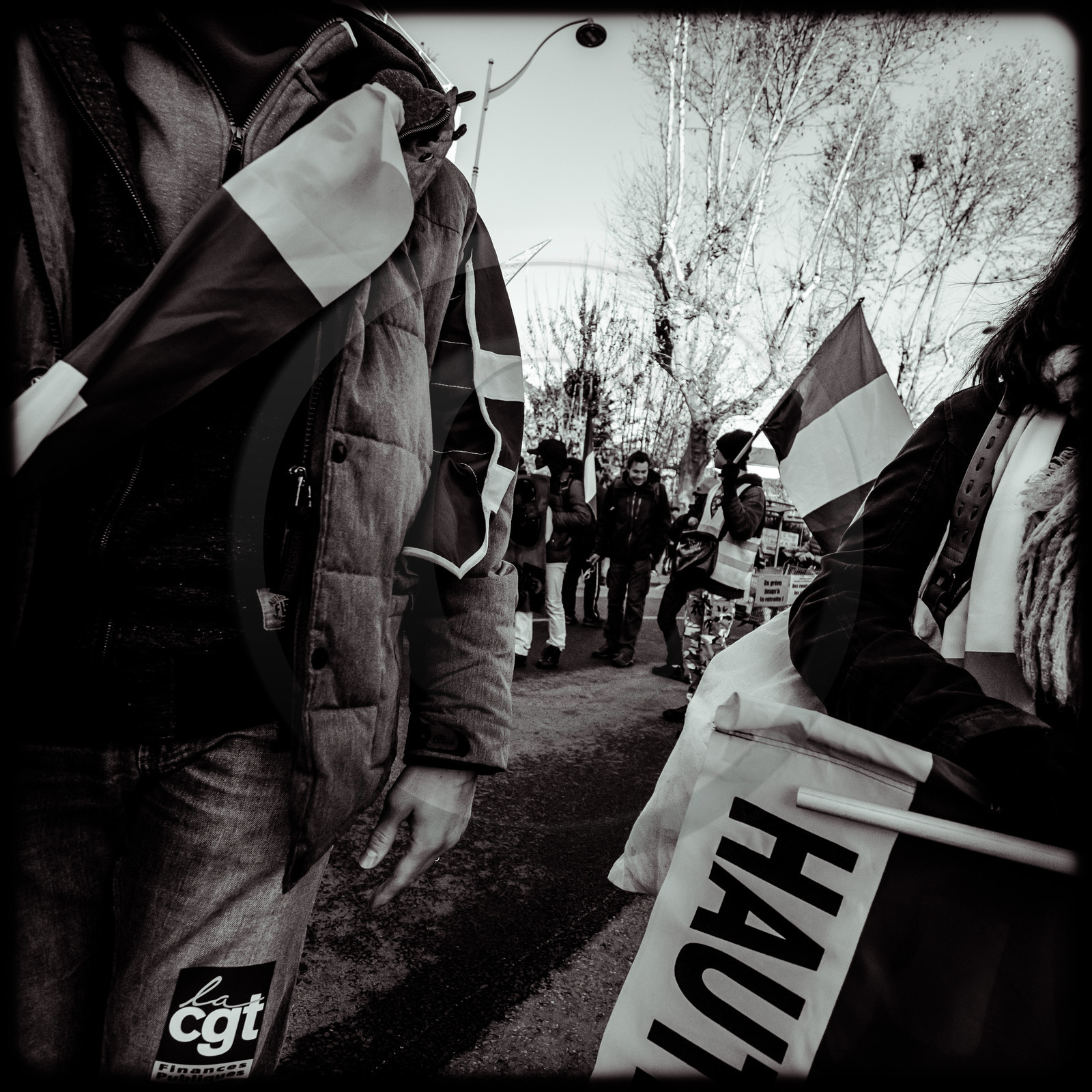 Manifestation à Gap le 12 décembre 2019. Manifestation à Gap le 12 décembre 2019.