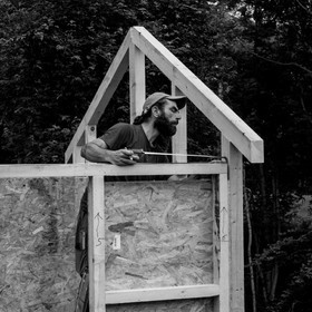 Installation de la cabane