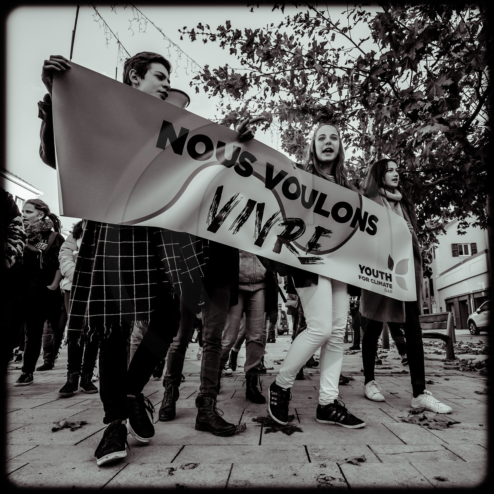 Les jeunes pour le climat - Youth for climate - Manifestation à Gap (Hautes-Alpes), le 29 11 19