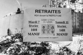 7 février 2023 : Défenses de retraites à Gap