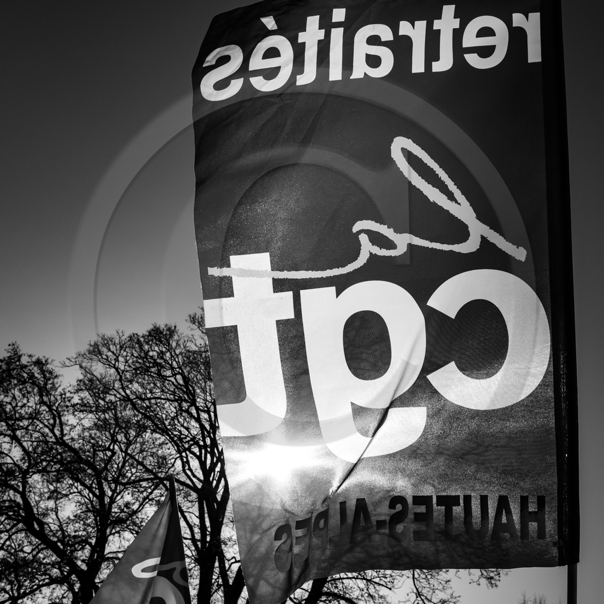 16 février 2023 : Manifestation contre la réforme des retraites à Gap (Hautes-Alpes)