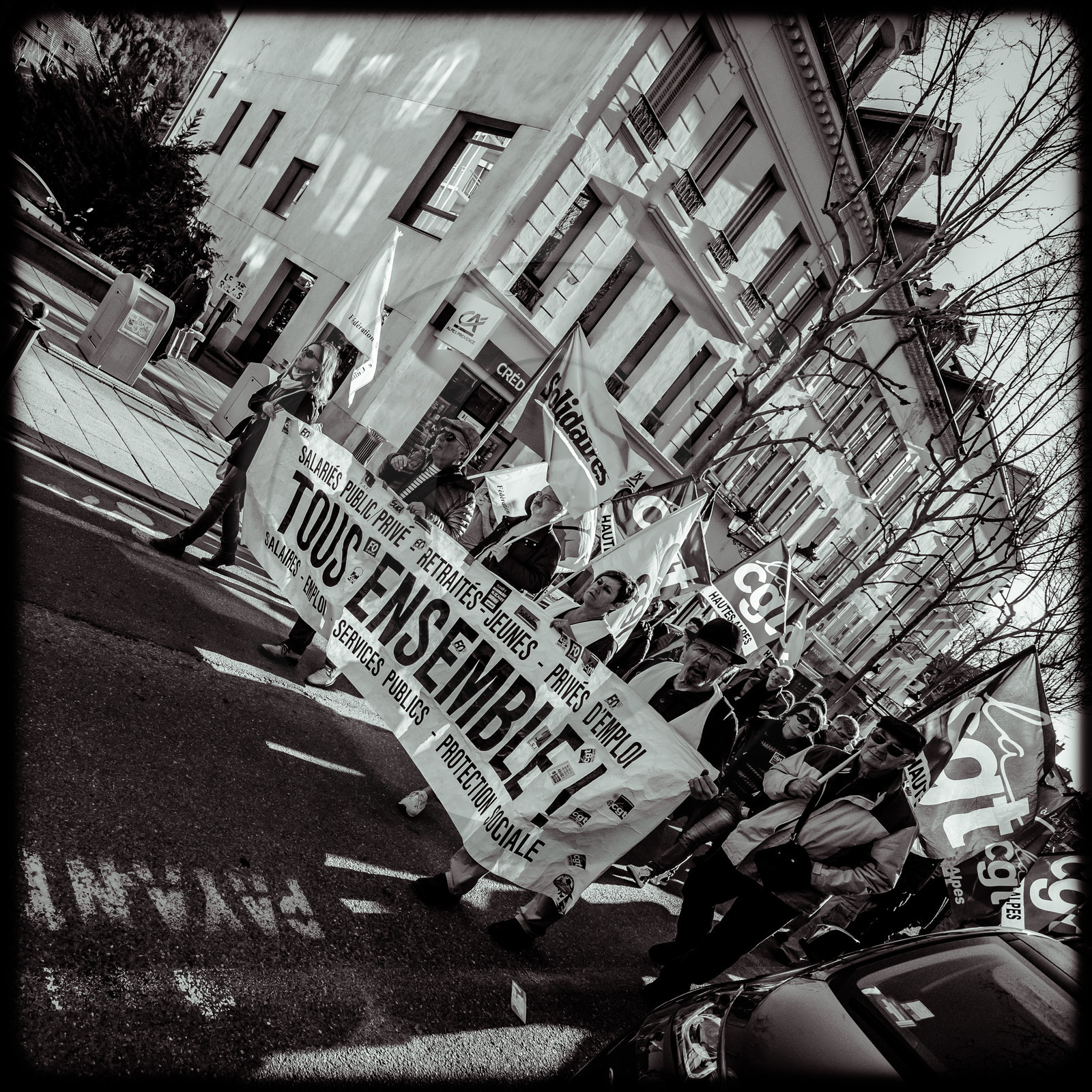 Manifestation pour la défense des retraites - Gap - 20 février 2020