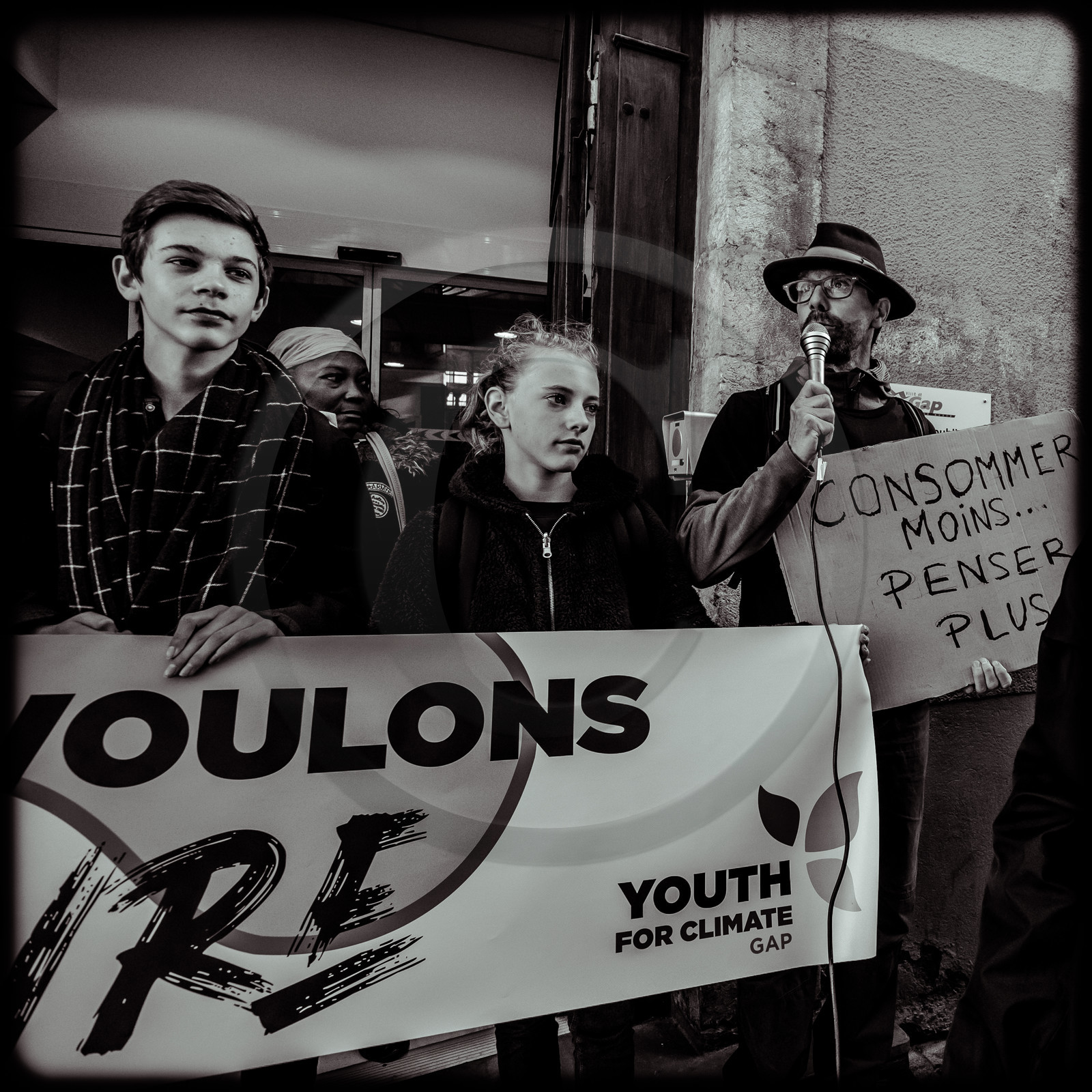 Les jeunes pour le climat - Youth for climate - Manifestation à Gap (Hautes-Alpes), le 29 11 19
