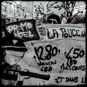 Manifestation à Gap le 12 décembre 2019.