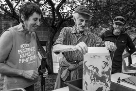 05 juillet 2023 : une cantine et des artistes
