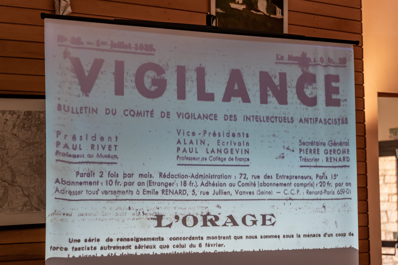 Assemblée générale 2025 de l'association des Amis de Jean Giono