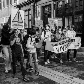 27 mars 2021 : Manifestation des jeunes pour le climat à Gap