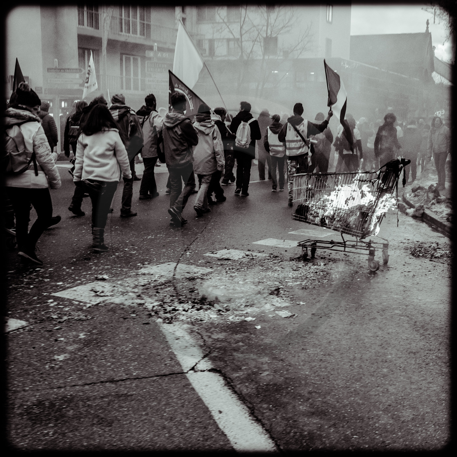 Manifestation à Gap le 17 décembre 2019