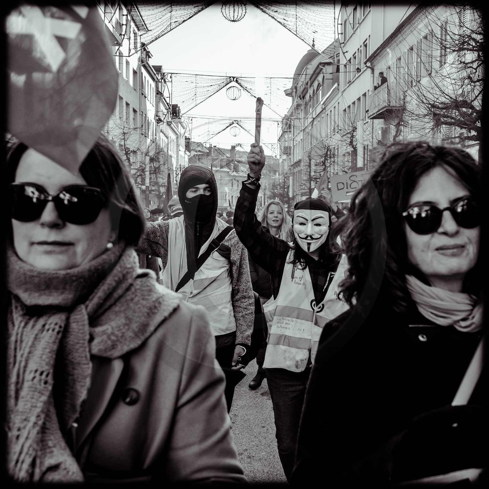 Manifestation à Gap le 10 décembre 2019.