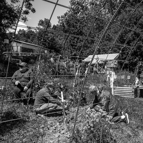 12 juin 2024 : création d'un jeu et jardinage