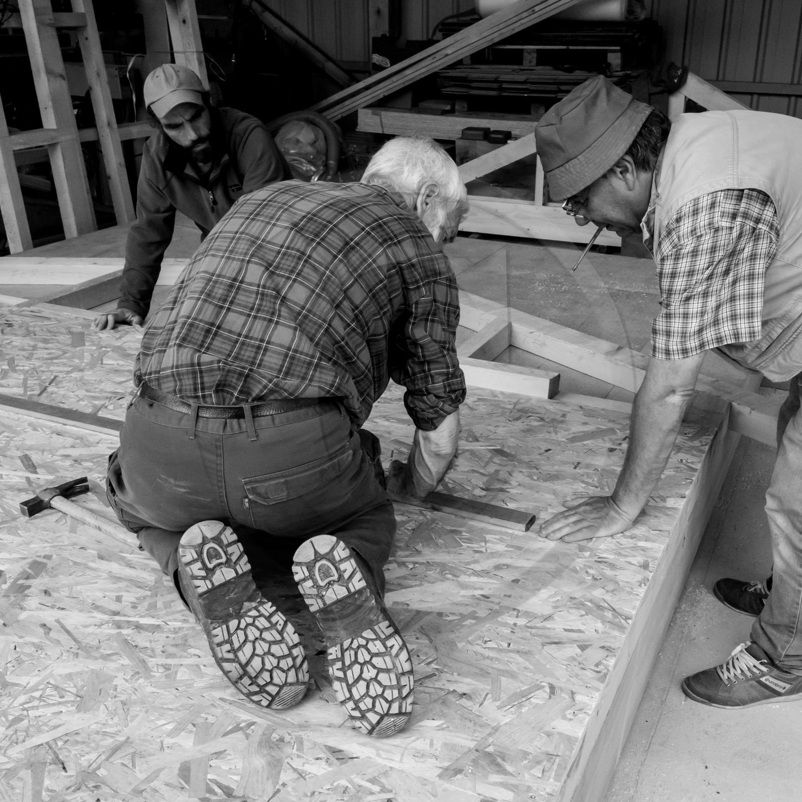 Construction d'une cabane Construction d'une cabane
